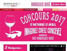 Tablet Screenshot of bordeaux-rose.com